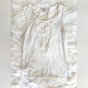 XS white tank top Forever 21